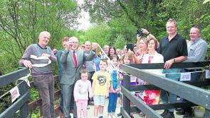 Colmcille welcomes new waterfall feature