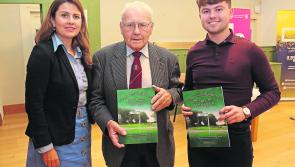 Renowned local historian Paddy Egan launches his latest heritage book in Ballymahon Library