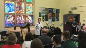 WATCH| Former TD Mary O’Rourke on hand to open the new science building  at Lanesboro Community college