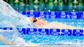 Longford's Patrick Flanagan doing Team Ireland proud at World Para Swimming Championships in London