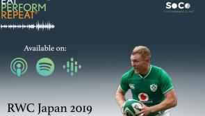 LISTEN: Sleep, Eat, Perform, Repeat - Episode 29 with Keith Earls - 1st of RWC 2019 Series