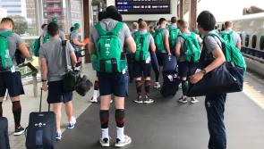 Irish team move to new base ahead of #RWC2019 clash with Japan