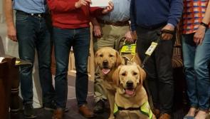 Royal Canal 144 team present cheque to Irish Guide Dogs association 
