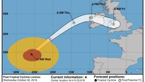 Employers asked to 'take account' of #StormLorenzo travel disruptions