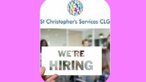 Longford Leader Jobs Alert: St Christopher's Services CLG recruiting for staff who are committed to supporting people with disabilities 