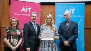 Edgeworthstown's Emma Kane recognised for outstanding academic achievement at AIT