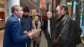 Longford councillor Paraic Brady among farm protesters meeting with Agriculture Minister Michael Creed