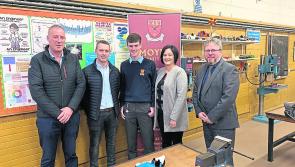 Moyne CS metal work students are top of the class nationally