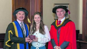 Academic achievement of Longford student celebrated at AIT ceremony