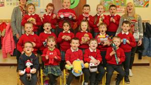 GALLERY| Huge excitement as Gaelscoil Longfoirt prepare for arrival of the man in red