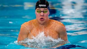 Darragh Greene in action in Bangor as Olympic preparations continue 
