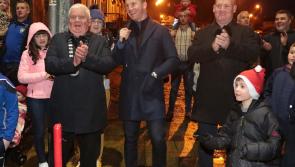 GALLERY| Multiple All-Ireland winner on hand to turn on Granard Christmas lights