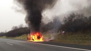 UPDATE: Getaway car used by midlands post office armed raiders found in flames 