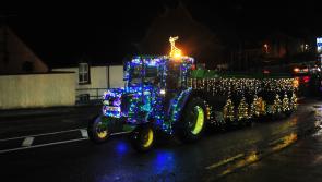 Over €4,000 raised as part of Abbeyshrule Christmas lights tractor run 