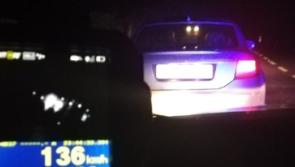 Motorist caught speeding in Edgeworthstown
