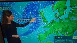 Storm Brendan Met Éireann weather update has snow in the forecast after the storm passes