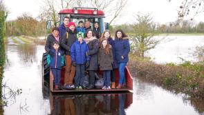 A number of Longford roads are flooded but passable 