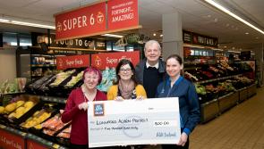 Longford Acorn Project receives €500 donation from staff at Aldi Longford