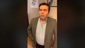 WATCH | Longford's Paul Hennessy sings the National Anthem live on Facebook for St Patrick's Day
