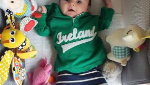 Two-month-old in heart-rending St Patrick's Day greeting to Longford grandparents