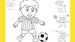 Download our free Longford Sports Partnership colouring page and enter our competition