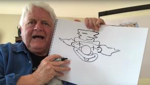 WATCH |  Iconic Irish artist Don Conroy launches 'Draw with Don' Youtube channel to inspire a whole new generation