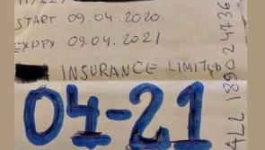 Motorist faces prosecution over ‘homemade’ insurance disc made during lockdown