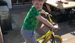 Longford boy endeavours to raise funds for Laura Lynn by cycling