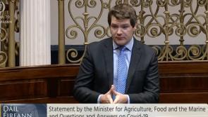 Burke raises farming issues in the Dáil