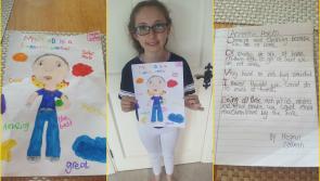 Longford 'superhero' Megan Gorman puts her birthday and First Communion celebrations on hold