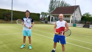New balls please! Tennis action resumes in Longford