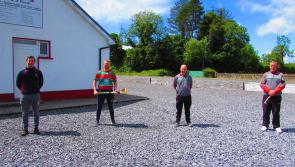 Top hurling stars lend their support to Wolfe Tones 30 Hour Ball Wall Challenge in aid of Longford Hospice