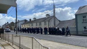 Granard gardaí express heartfelt thanks for the support during today's minute of silence for Detective Garda Colm Horkan