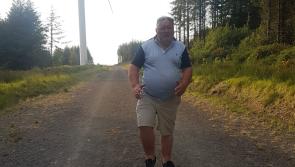 Senator Eugene Murphy embarks on backstepping charity walk