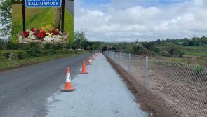 Longford community rallies to raise €10,000 towards completion of Ballinamuck footpath