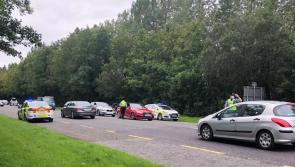 Gardaí in Longford conducted checkpoints on the N4 yesterday afternoon