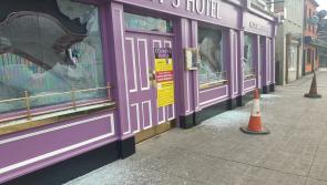 EXCLUSIVE: 'I'm absolutely devastated'-Ballymahon hotel owner says overnight vandalism will cost tens of thousands of euro to repair