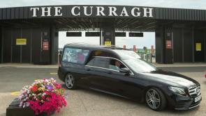 PHOTOS: Crowds gather as much-loved jockey Pat Smullen gets final farewell at Curragh 
