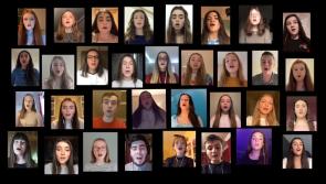 WATCH | 'Keep Holding On' - A powerful message from students of Longford's Evolution Stage School