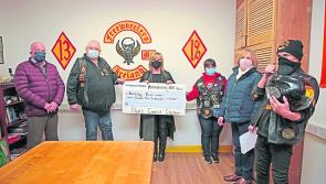 Longford Leader Gallery: Freewheelers raise €4,500 for Bethany House 