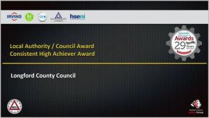 Longford County Council secures back-to-back success at the 29th All Ireland Occupational Safety Awards
