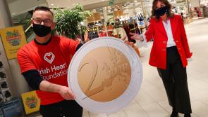 Longford shoppers asked to support Irish Heart Foundation's Valentine fundraising drive