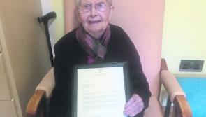 Ballymahon  and Mullahoran mourns death of 101 year old Sr Elizabeth Brady who touched the lives of many 