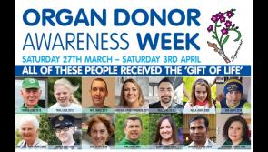 Longford County Council lighting up public sites in green in support of Organ Donor Awareness Week #LifeIsAGift