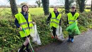 PICTURES | Tashinny pupils clean up the village for National Spring Clean