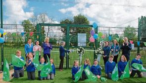 Granard school rejoices at astro turf pitch opening