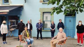 Ballymahon Tidy Towns unveils outdoor seating 