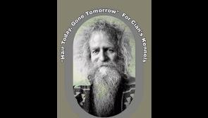 Longford musician Éamon Ó Ceallaigh in 'Hair today, gone tomorrow' fundraiser for Cian's Kennels
