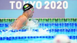 Longford Olympian Darragh Greene misses out on a place in the semi-finals of the 200m Breaststroke 