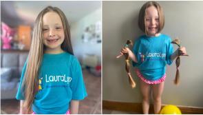 Caitlin’s Locks of Love for LauraLynn - Longford girl in fundraiser to help make wigs for sick children